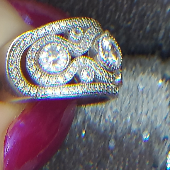 QVC C.Z.ring - Picture 4 of 5